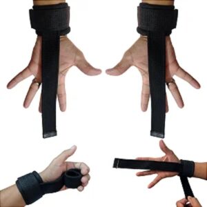 Straps Com Munhequeira, Musculação e Academia Profissional, Exercicios Puxada